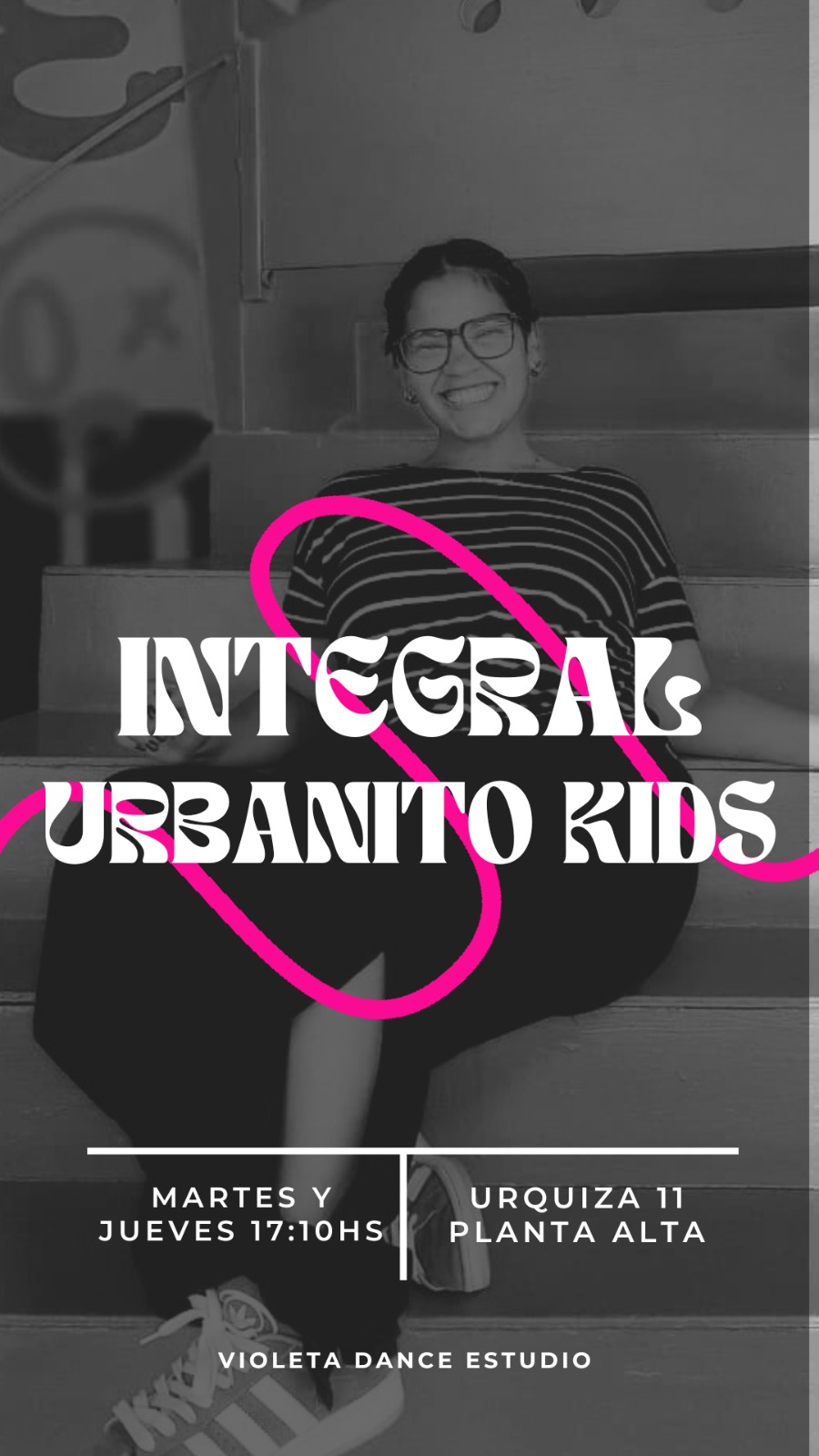 Flyer Clase Integral urbano kids